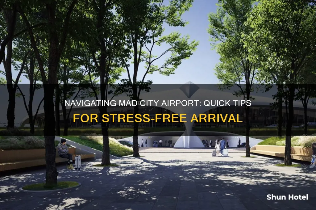 how to get in airport mad city