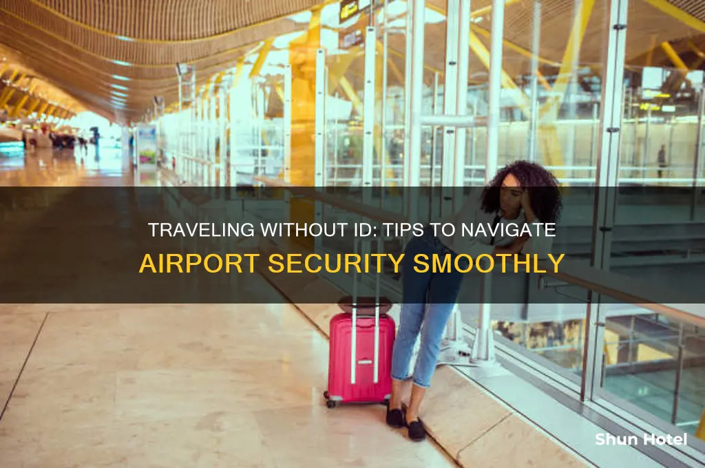 how to get in airport without id