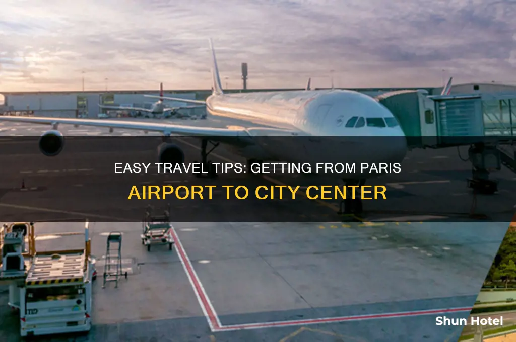 how to get in paris from airport
