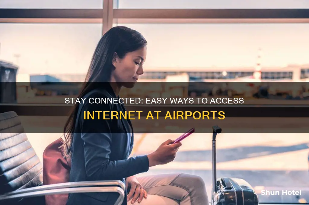 how to get internet at airport