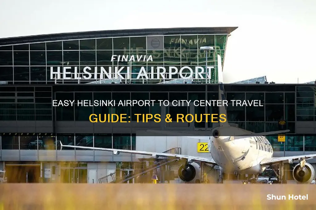 how to get into helsinki from airport
