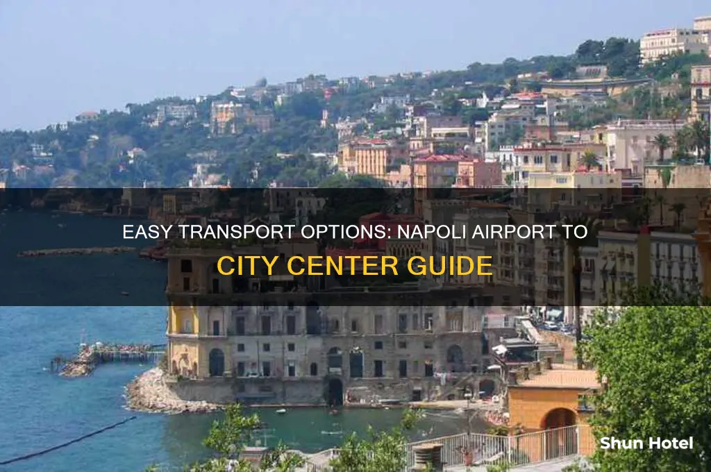 how to get into town from the napoli airport