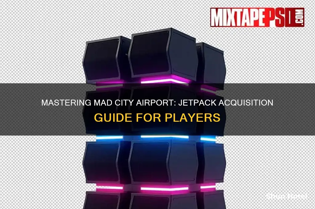 how to get jetpack on madcity airport