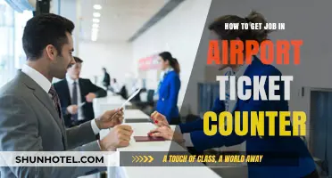 Mastering the Art of Landing a Job at Airport Ticket Counters