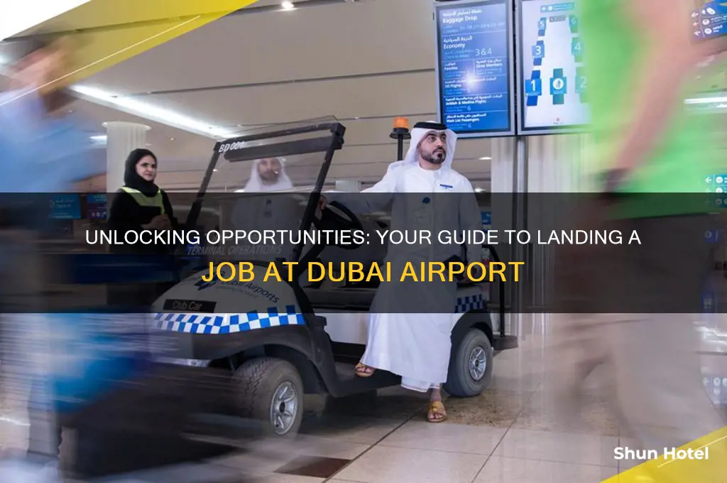 how to get job in dubai airport