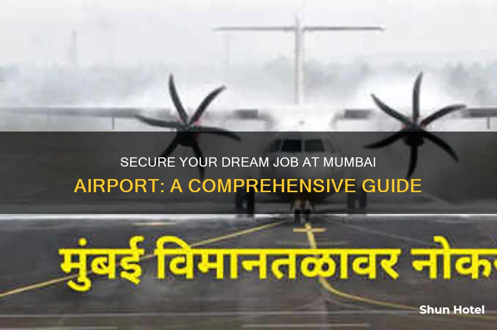 how to get job in mumbai airport