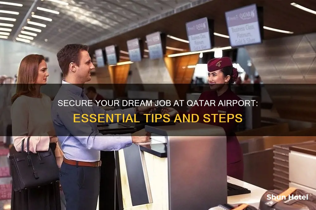 how to get job in qatar airport