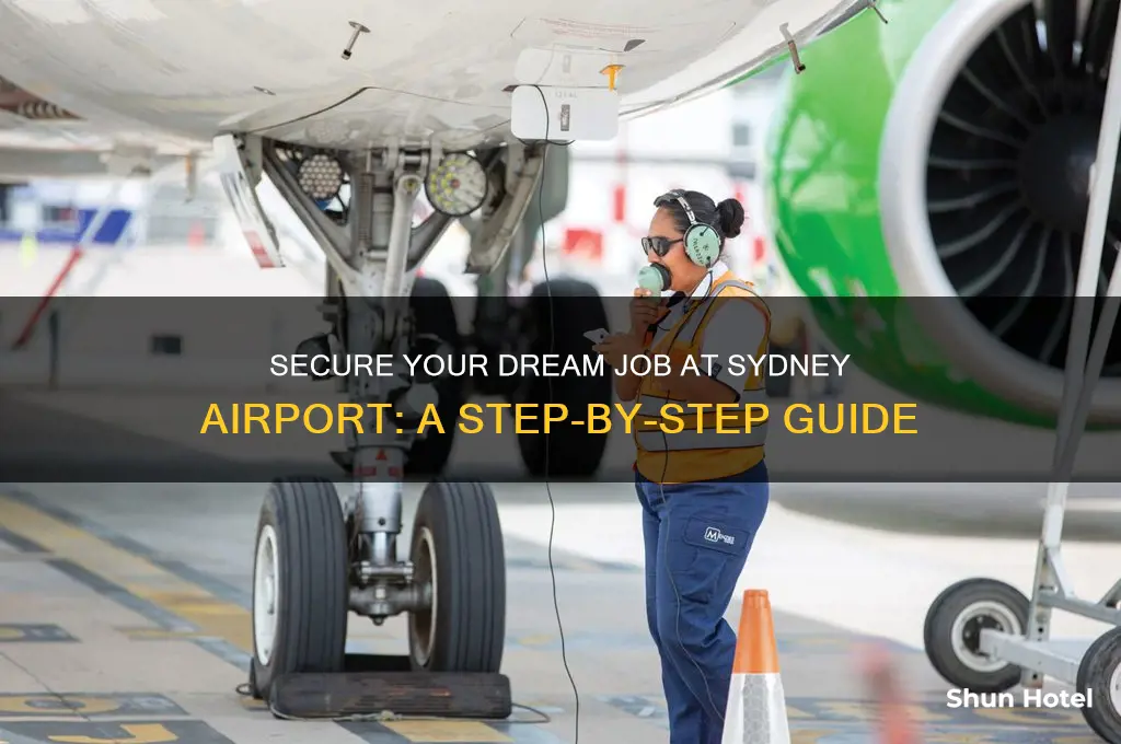 how to get job in sydney airport