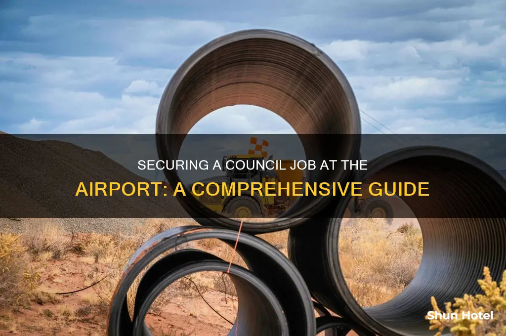 how to get job with council for airport