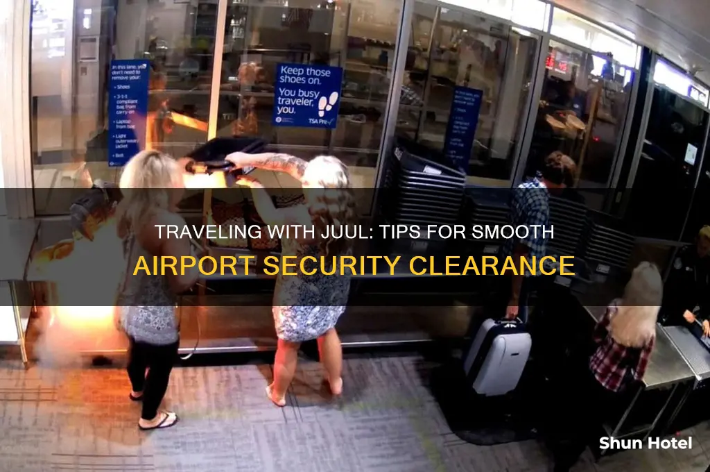 how to get juul through airport