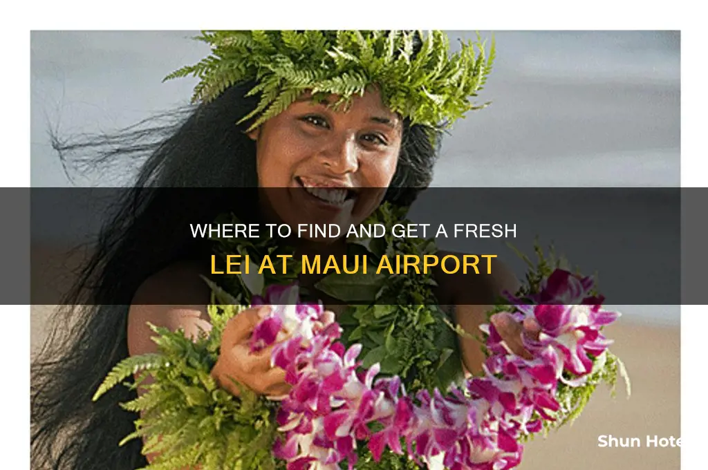 how to get lei at maui airport