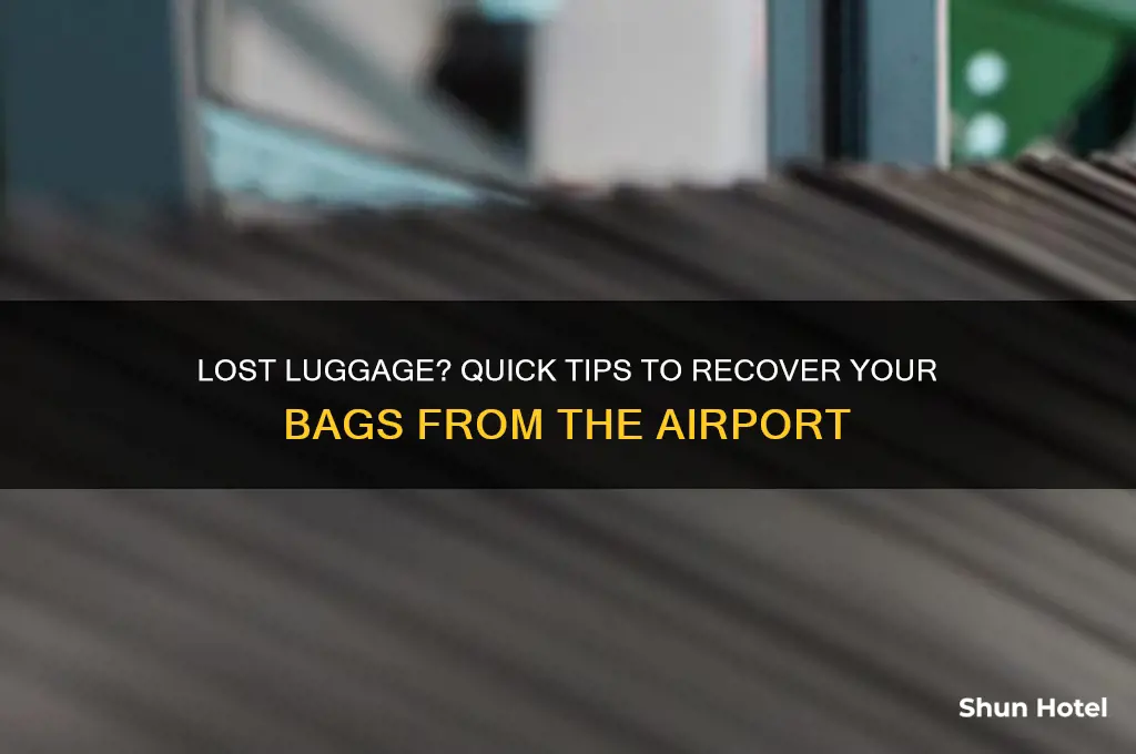 how to get lost luggage back from airport