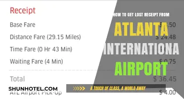 Lost Receipt at Atlanta Airport? Here’s How to Retrieve It