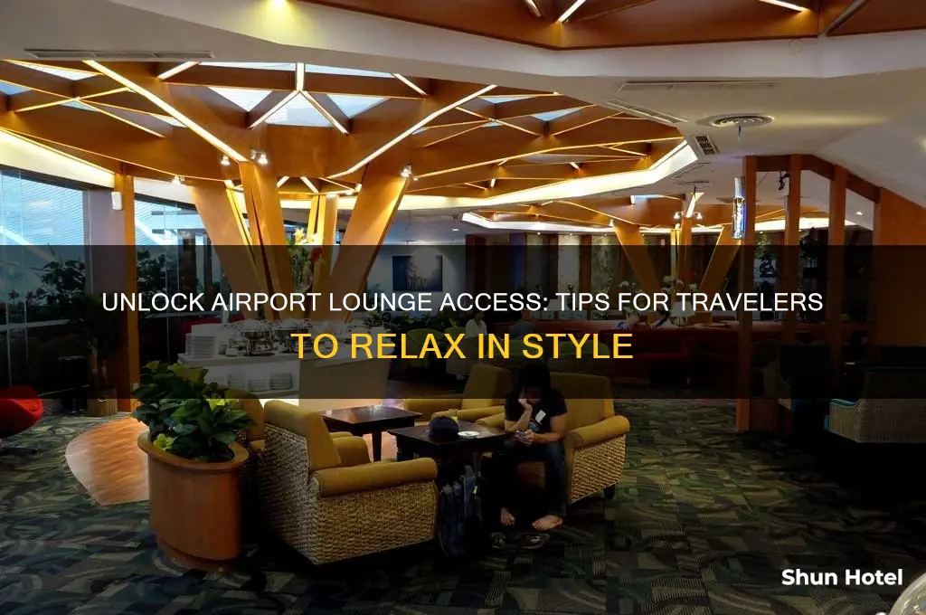 how to get lounge access at airports
