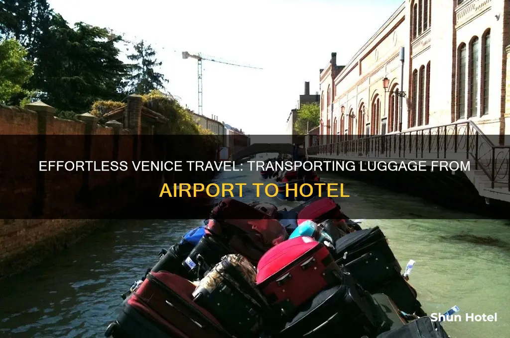 how to get luggage to hotel in venice from airport