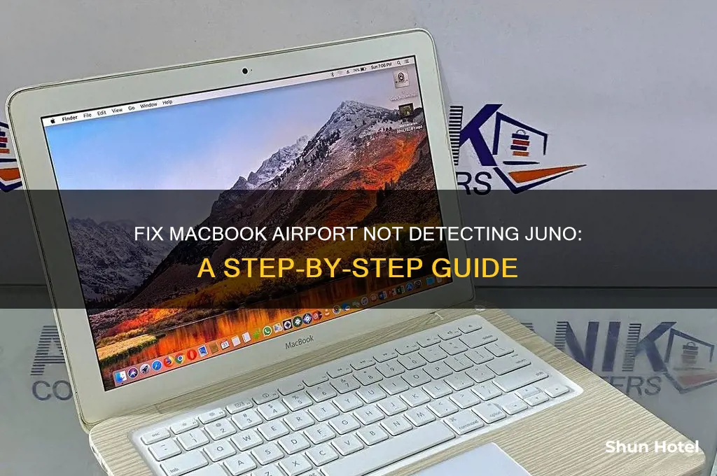 how to get macbook airport to recognize juno