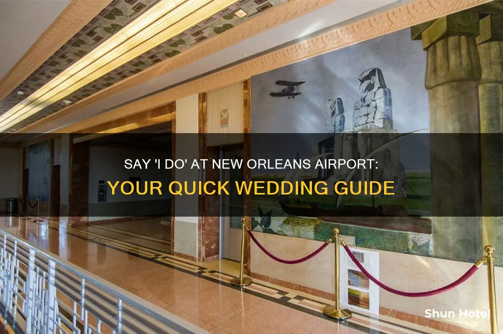 how to get married new orleans airport