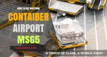 Efficiently Obtain Material Container Airport MSG5: A Comprehensive Guide