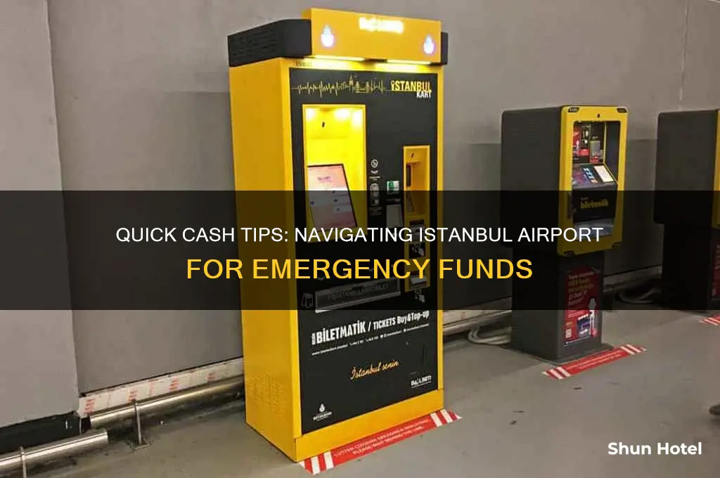 how to get money at istanbul airport