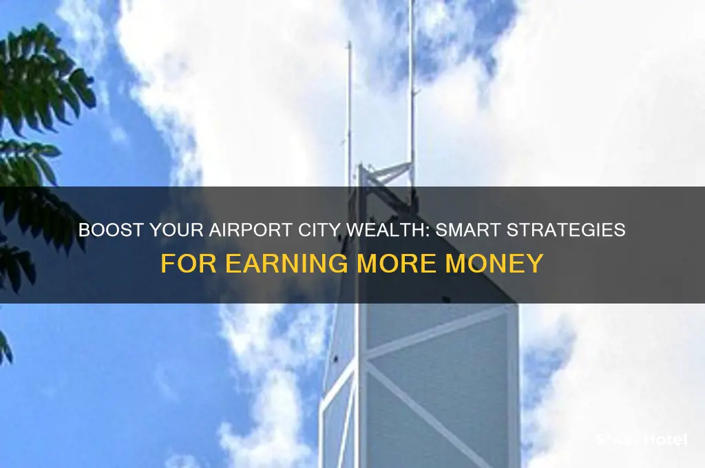 how to get more money in airport city