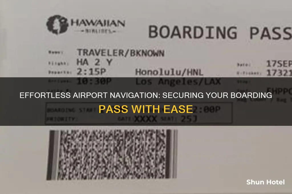 how to get my boarding pass at the airport