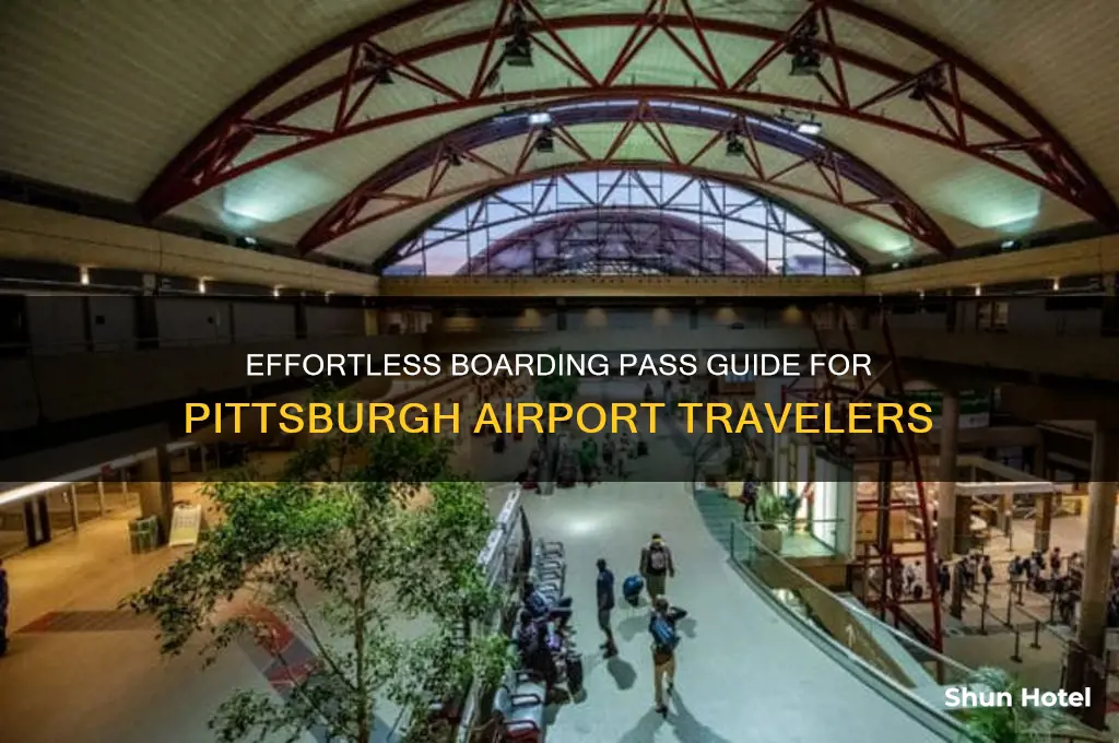 how to get my boarding pass pittsburgh airport