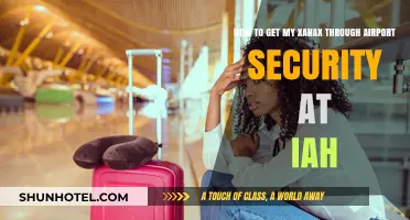 Traveling with Xanax: Tips for Smooth Airport Security at IAH