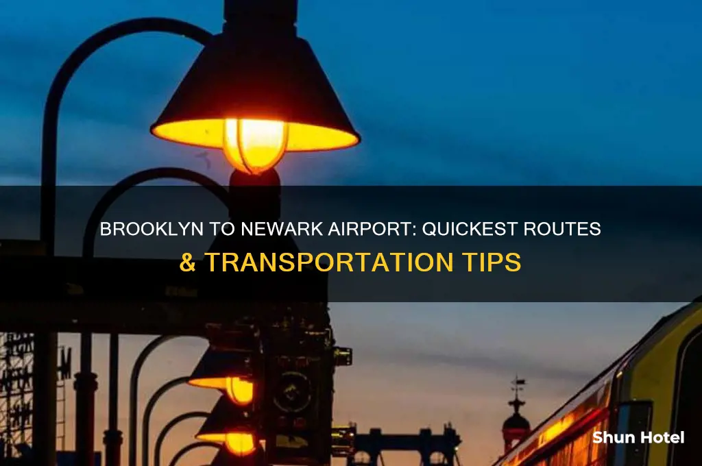 how to get newark airport from brooklyn