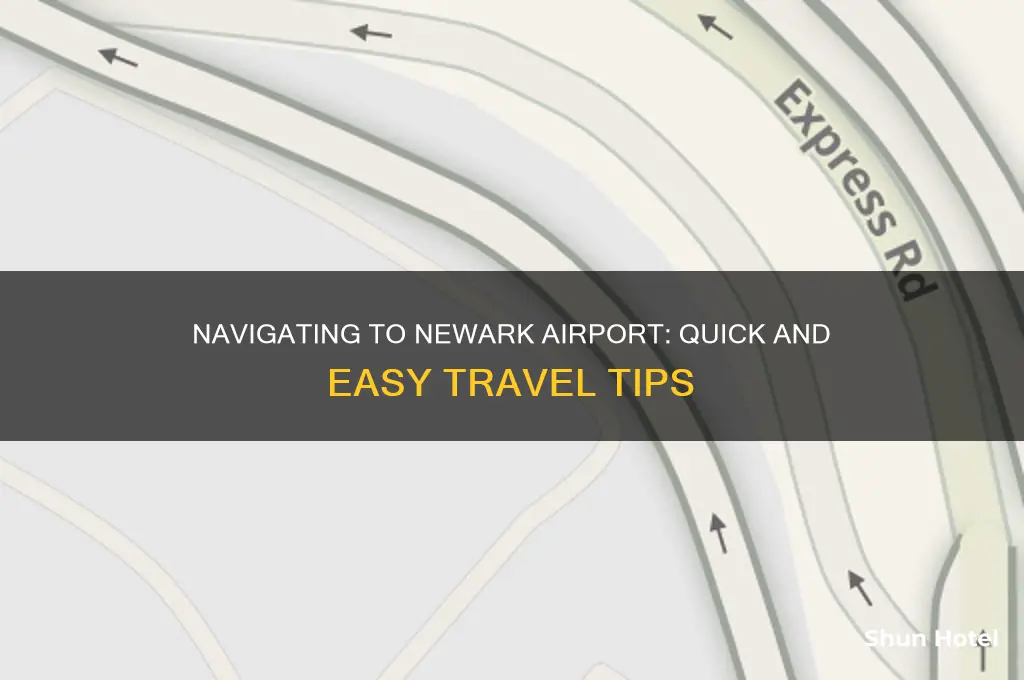 how to get newsrk airport