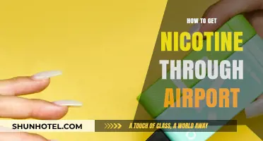 Sneaking Nicotine Through Airport Security: Tips and Tricks for Travelers