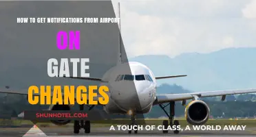 Stay Informed: Get Airport Gate Change Notifications Easily