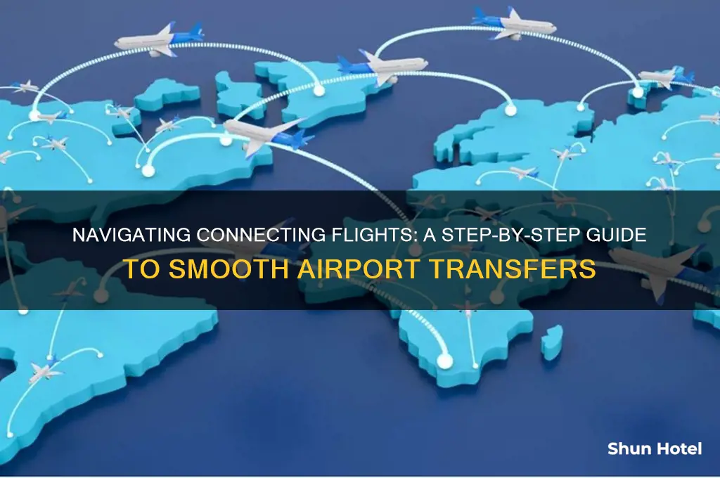 how to get off airplane at connecting airport