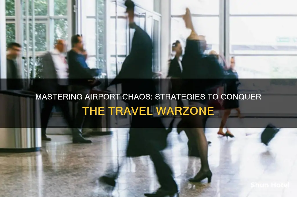 how to get on top of airport warzone