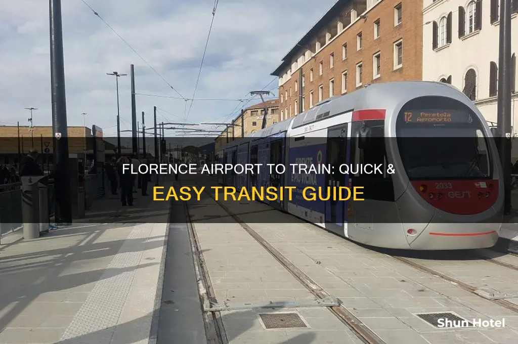 how to get on train from florence airport