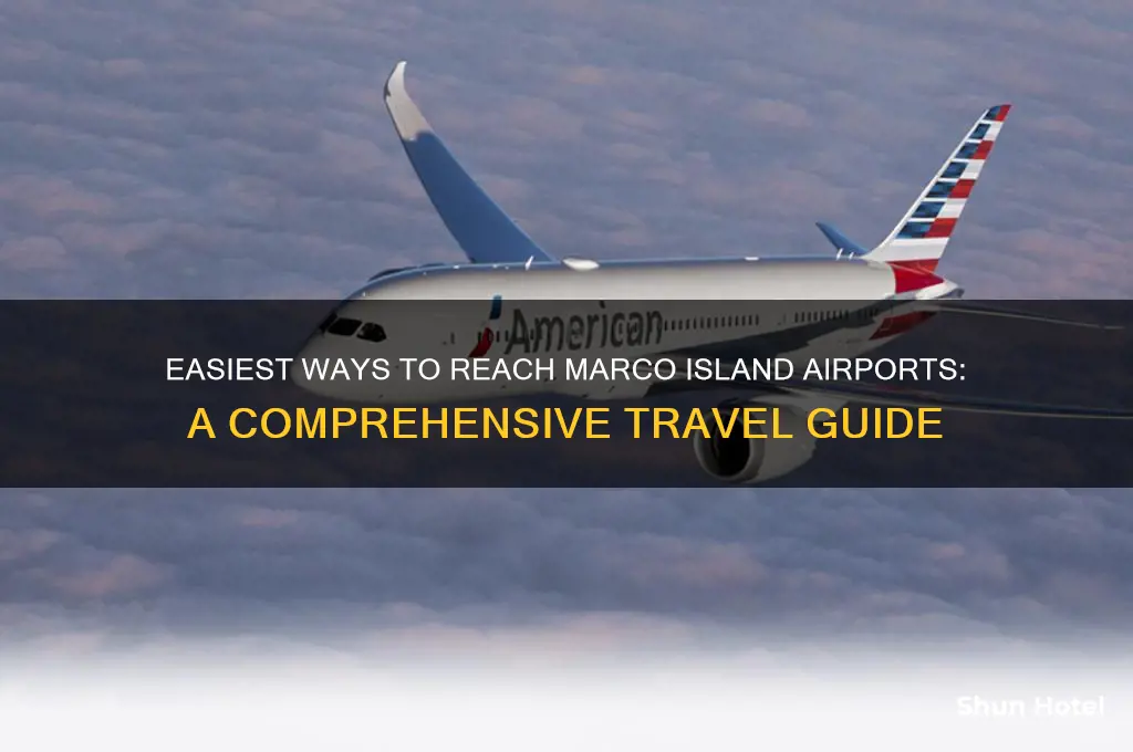 how to get ot marco island airports
