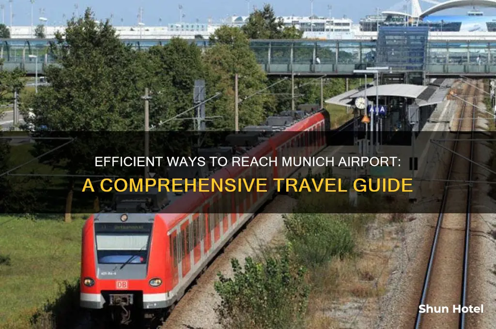 how to get ot the airport in munich