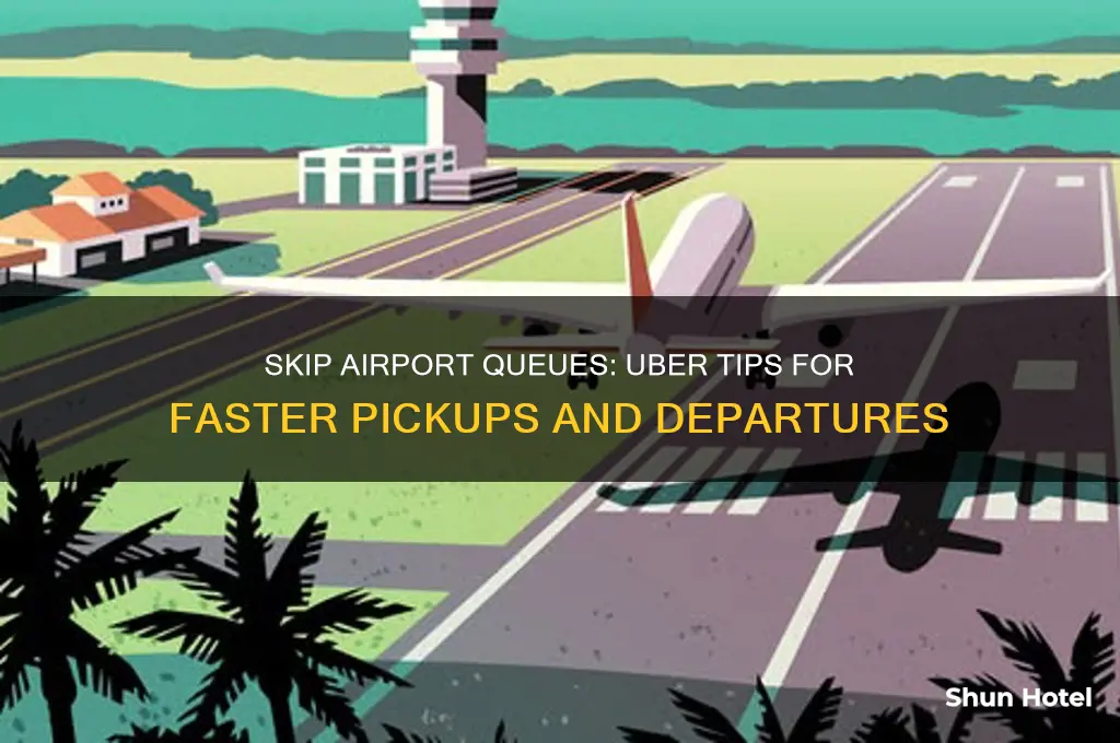 how to get out of airport queue uber