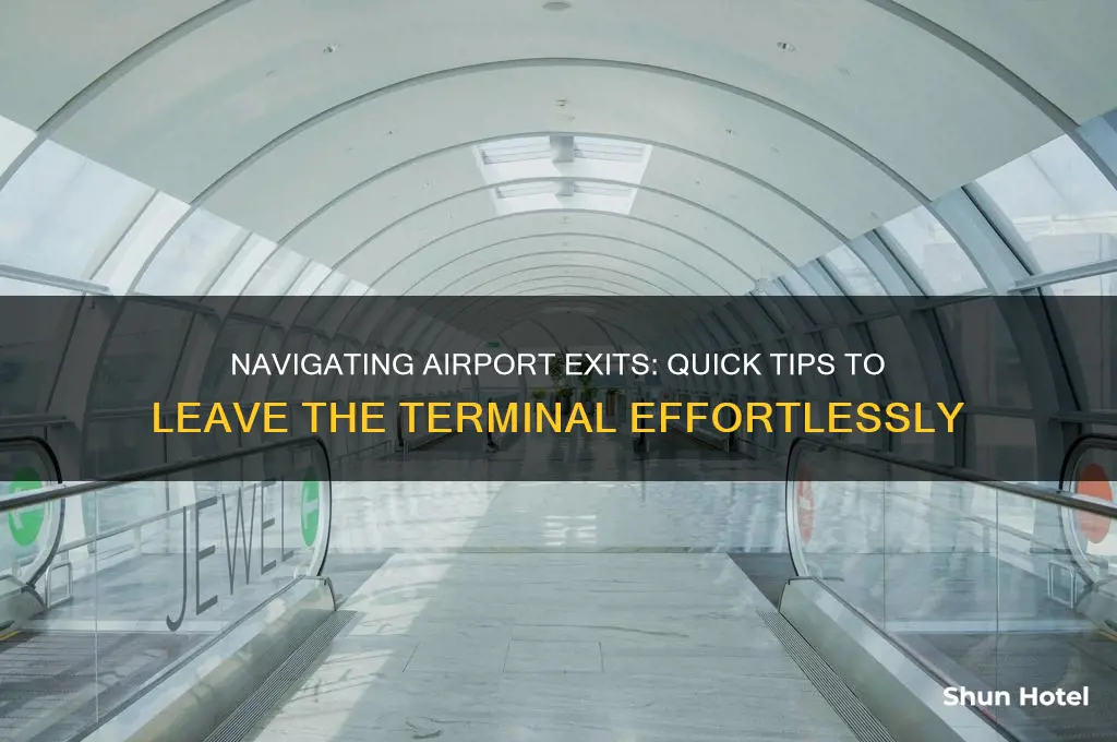 how to get out of airport