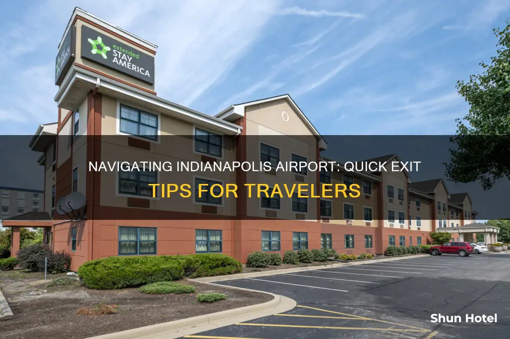 how to get out of indianapolis airport