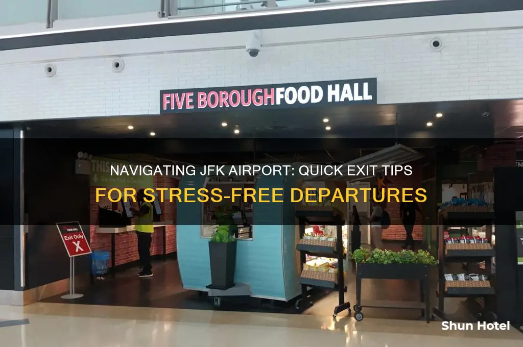 how to get out of jfk airport