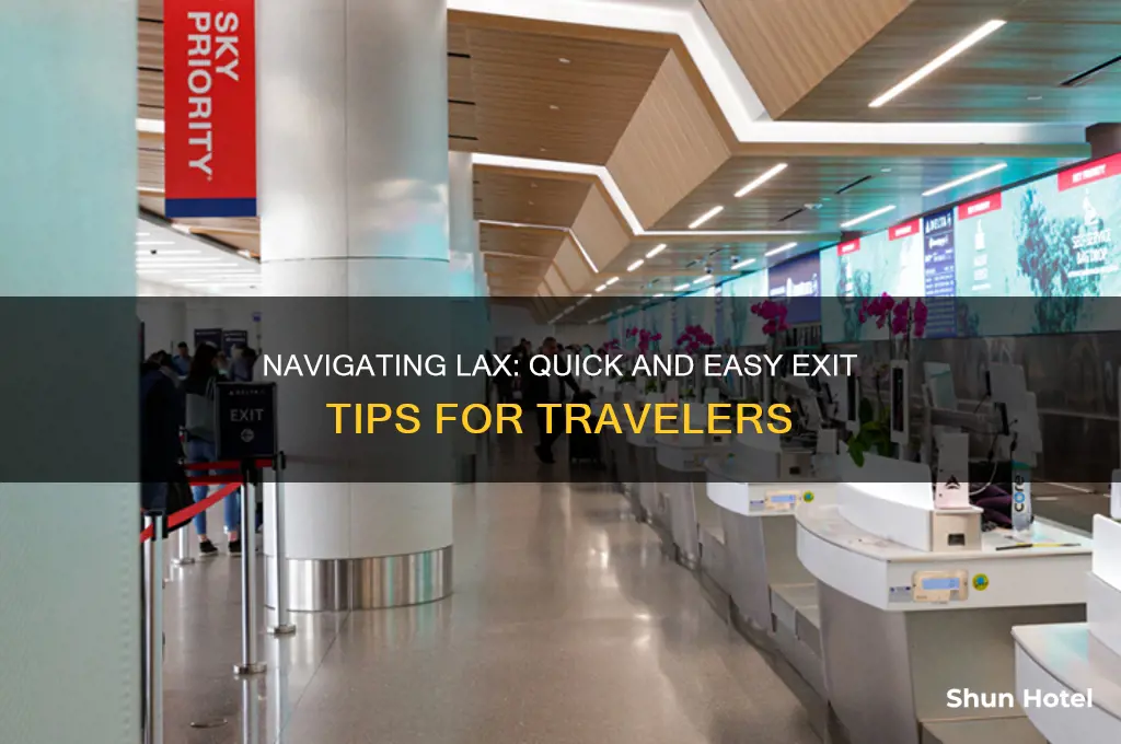 how to get out of lax airport