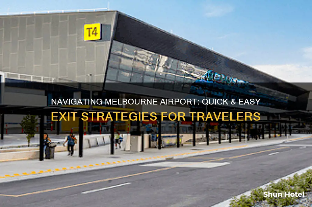 how to get out of melbourne airport