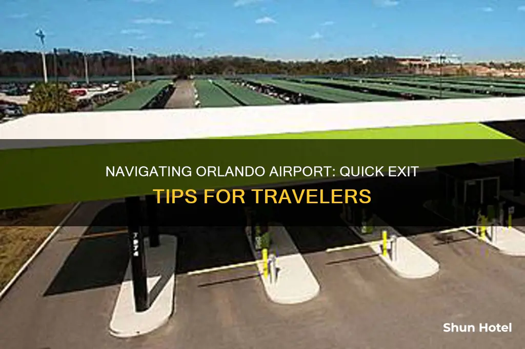 how to get out of orlando airport