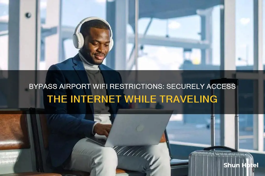 how to get past airport wifi security