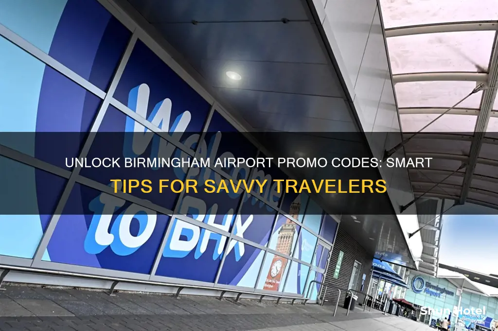 how to get promo code for birmingham airport