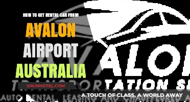 Easy Guide to Renting a Car at Avalon Airport, Australia