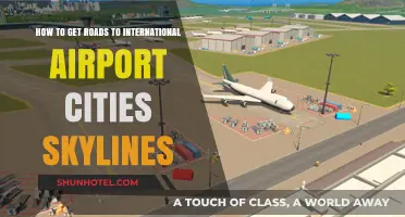 Efficient Road Connections to International Airports in Cities Skylines