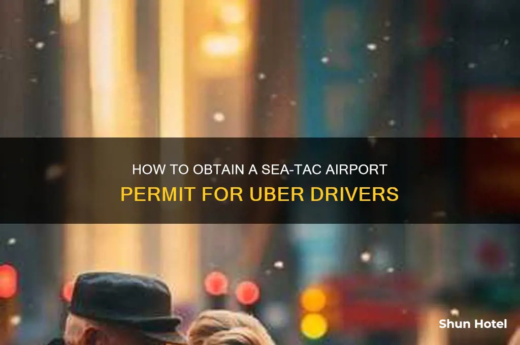 how to get sea-tac airport permit uber driver