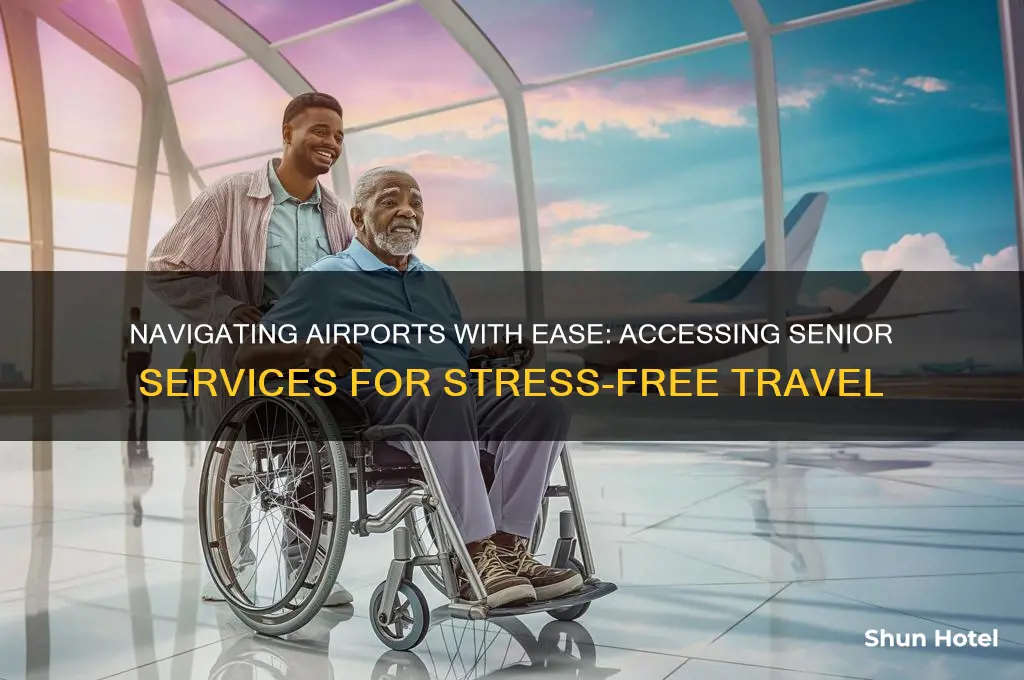 how to get senior services at airports