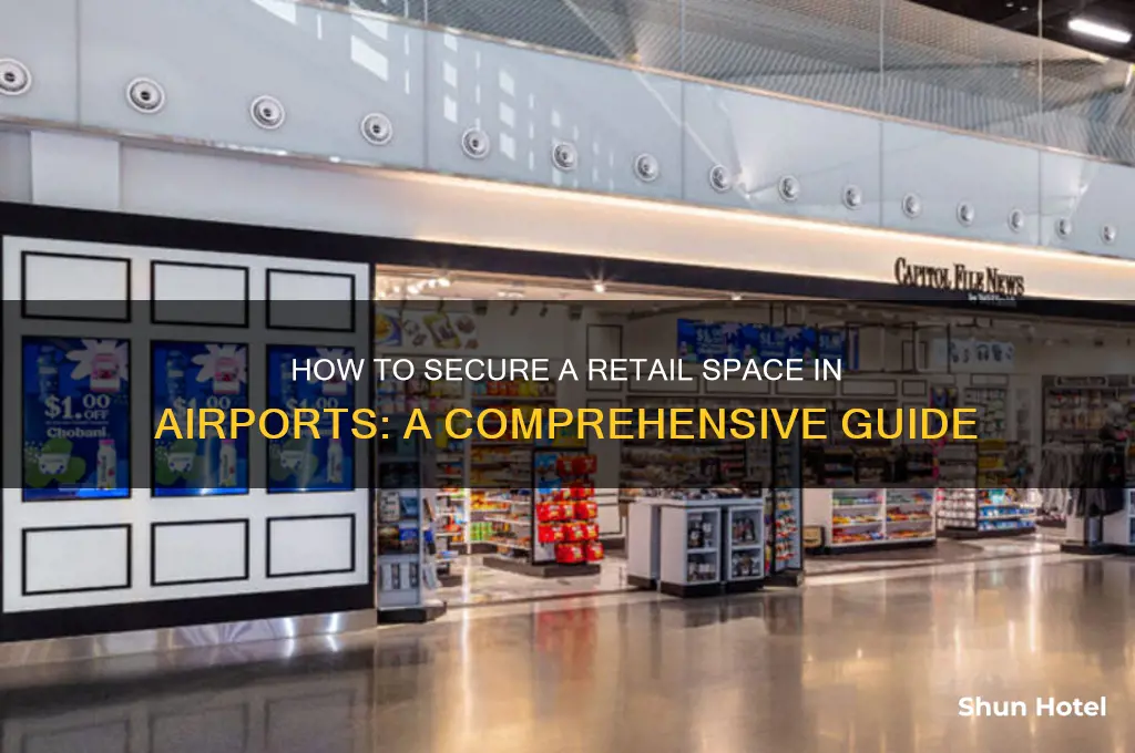 how to get shop in airport